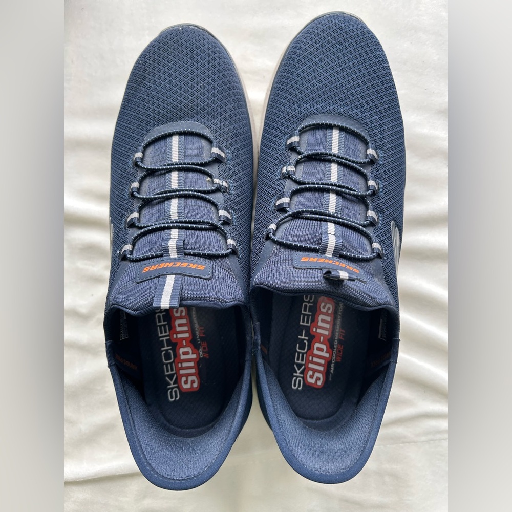 Skechers Men's Navy Slip-Ins Sneakers
